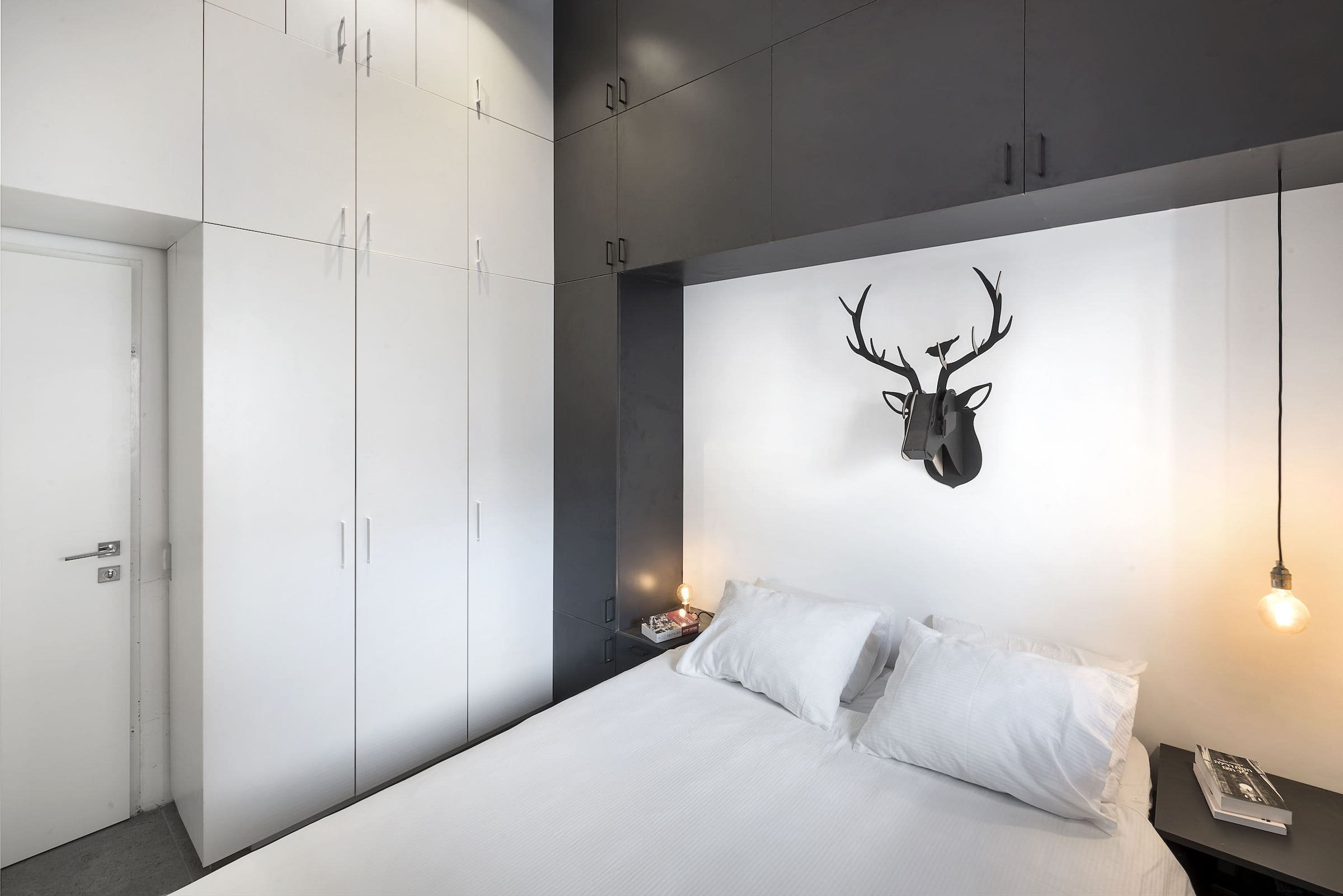 Malé bydlení pro dva muže a psa na 44 m2