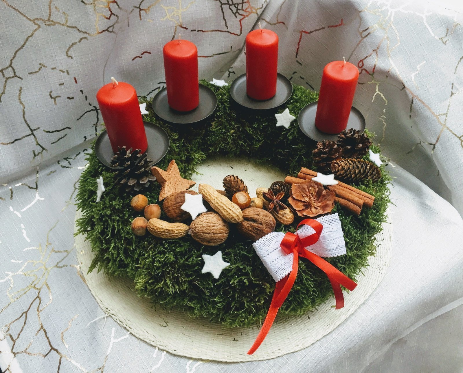 Originální adventní věnce