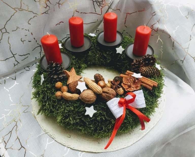 Originální adventní věnce