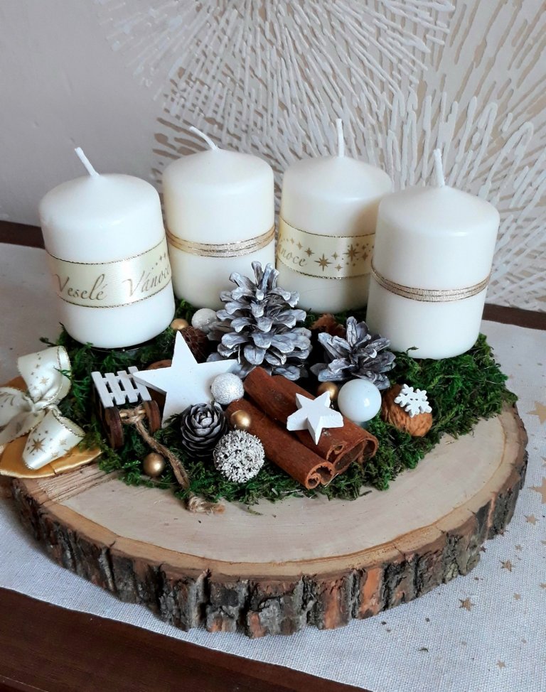 Originální adventní věnce