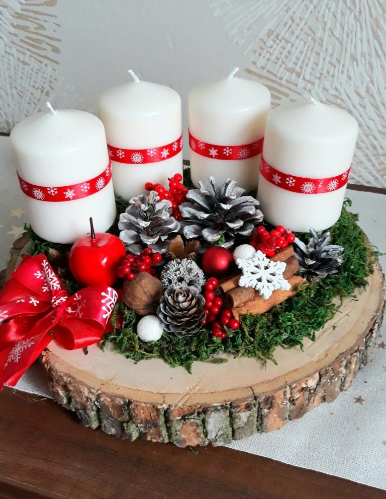 Originální adventní věnce