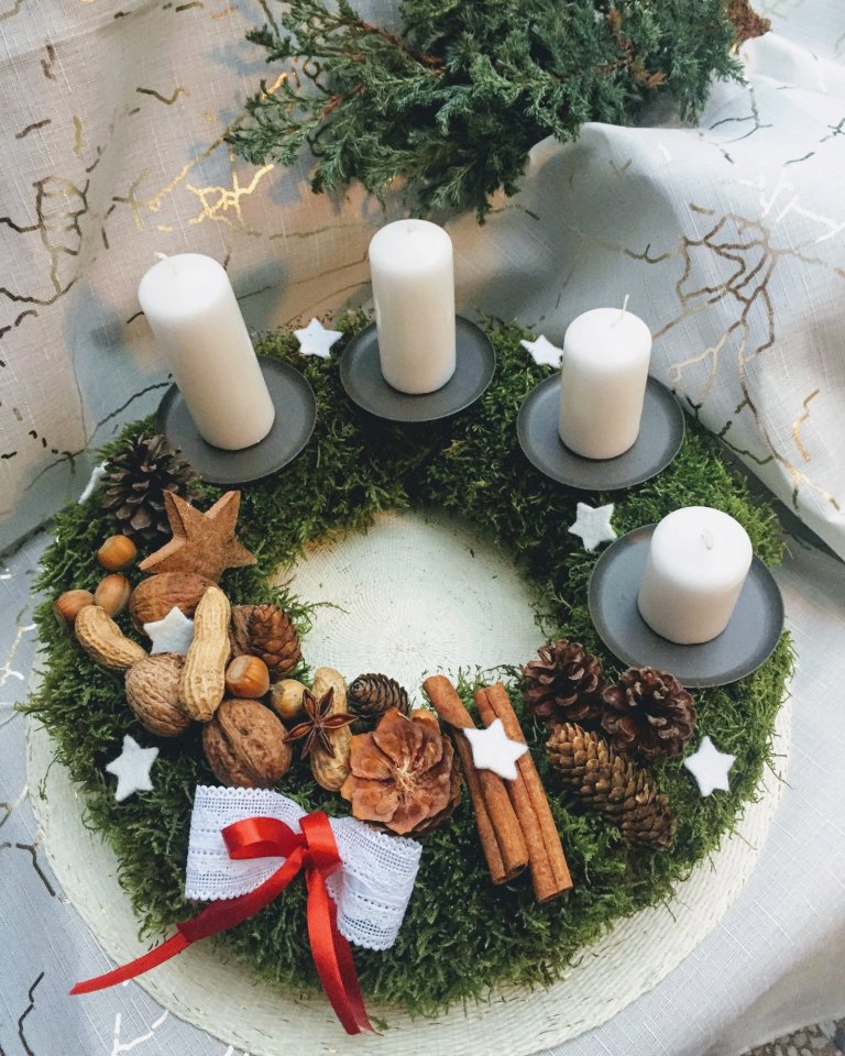 Originální adventní věnce