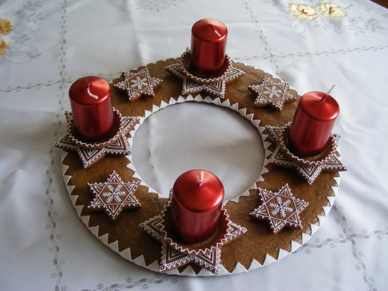 Originální adventní věnce
