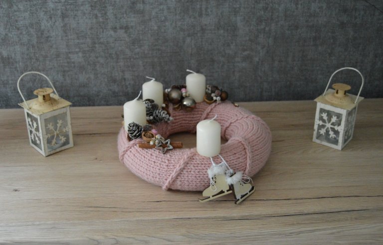 Originální adventní věnce