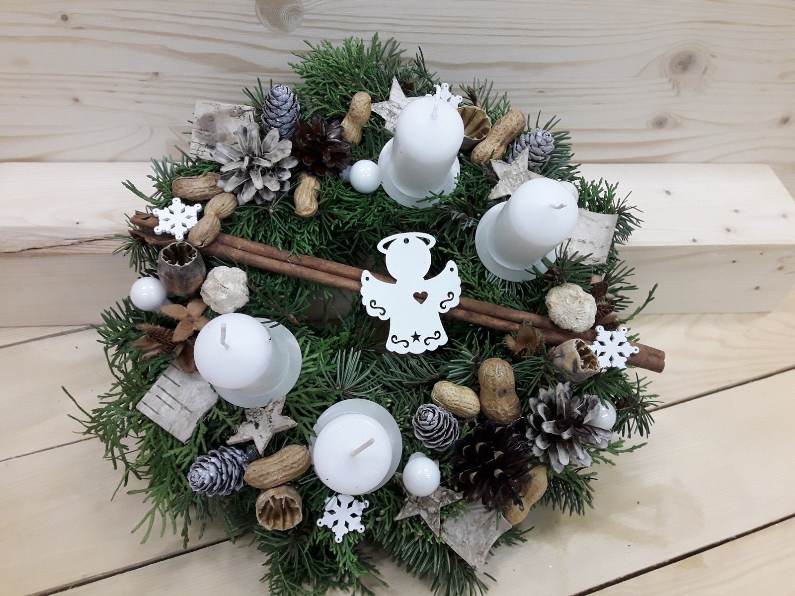 Originální adventní věnce