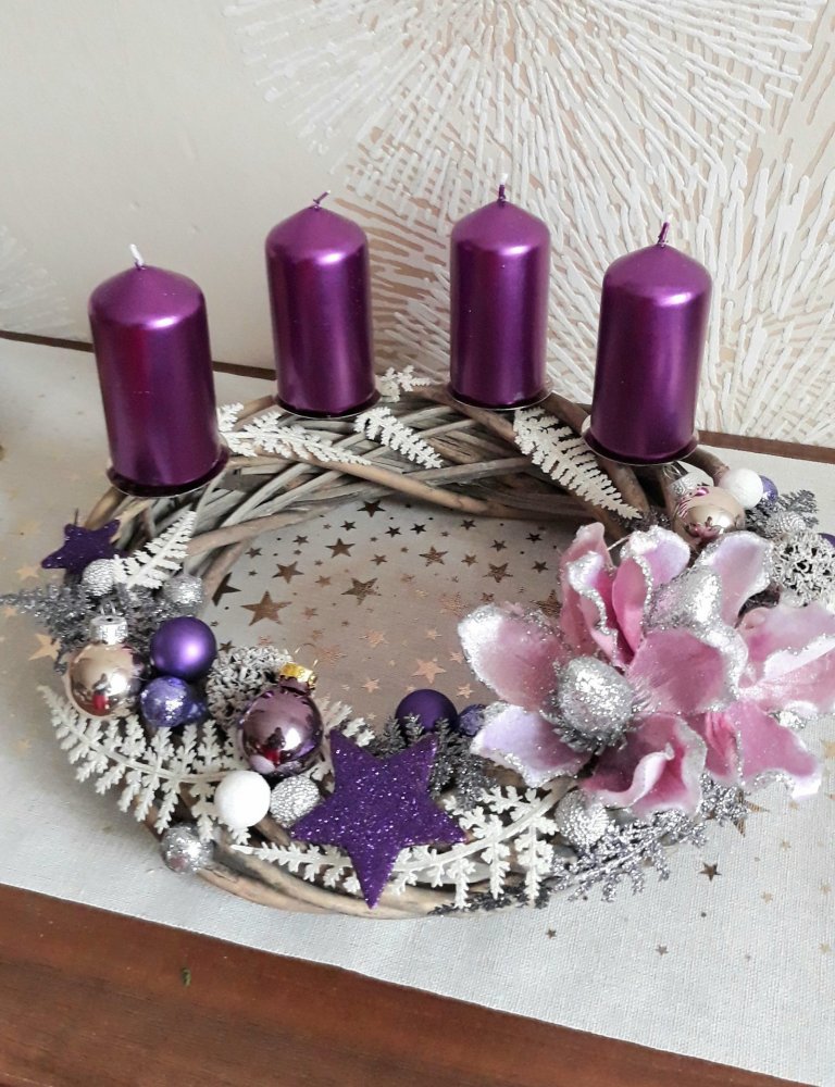 Originální adventní věnce