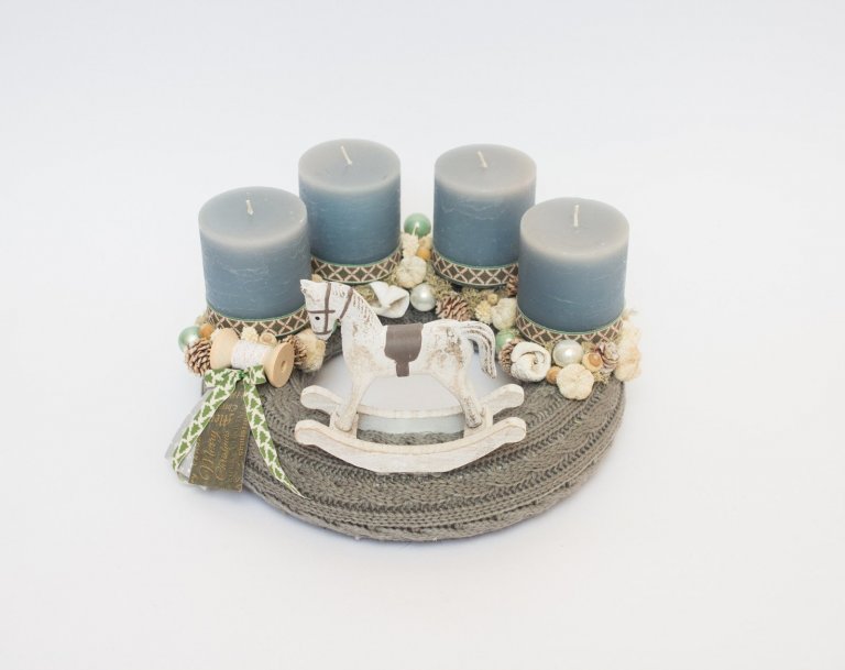 Originální adventní věnce