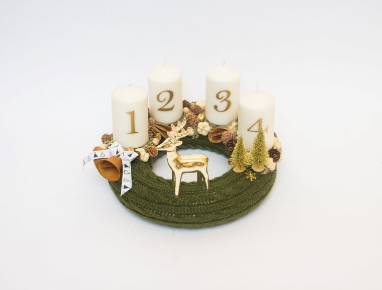 Originální adventní věnce