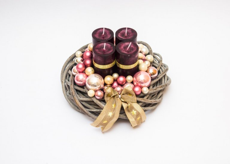 Originální adventní věnce