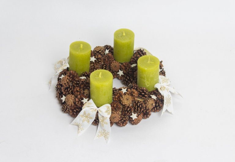 Originální adventní věnce