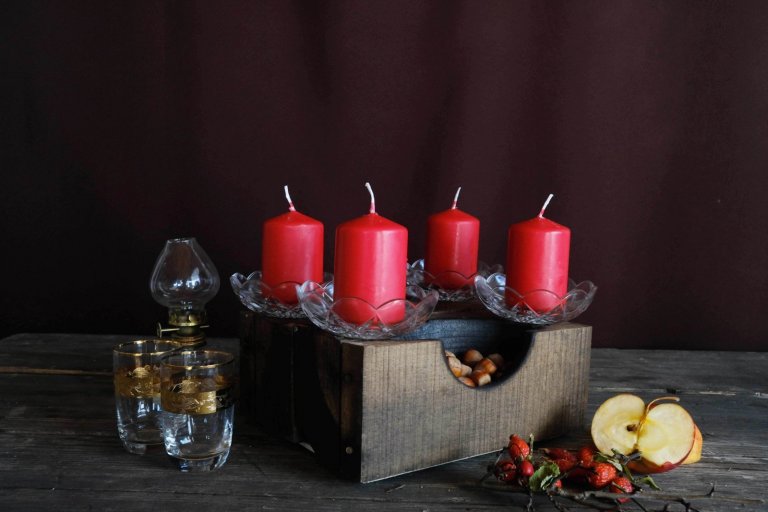 Originální adventní věnce