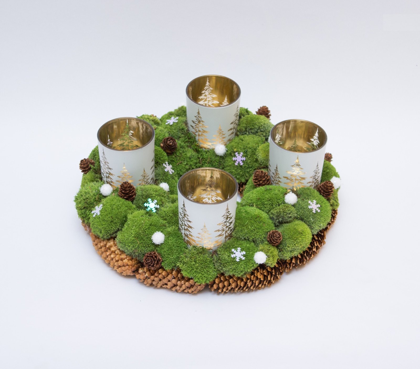 Originální adventní věnce