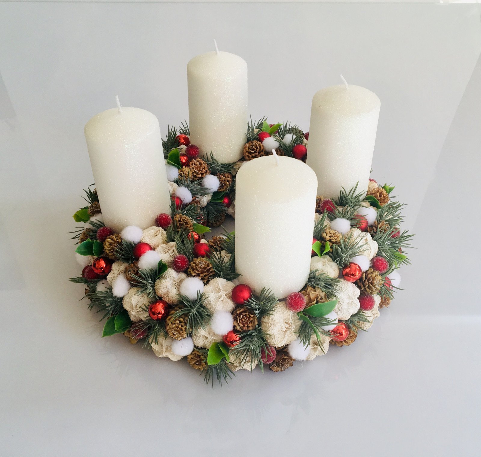 Originální adventní věnce