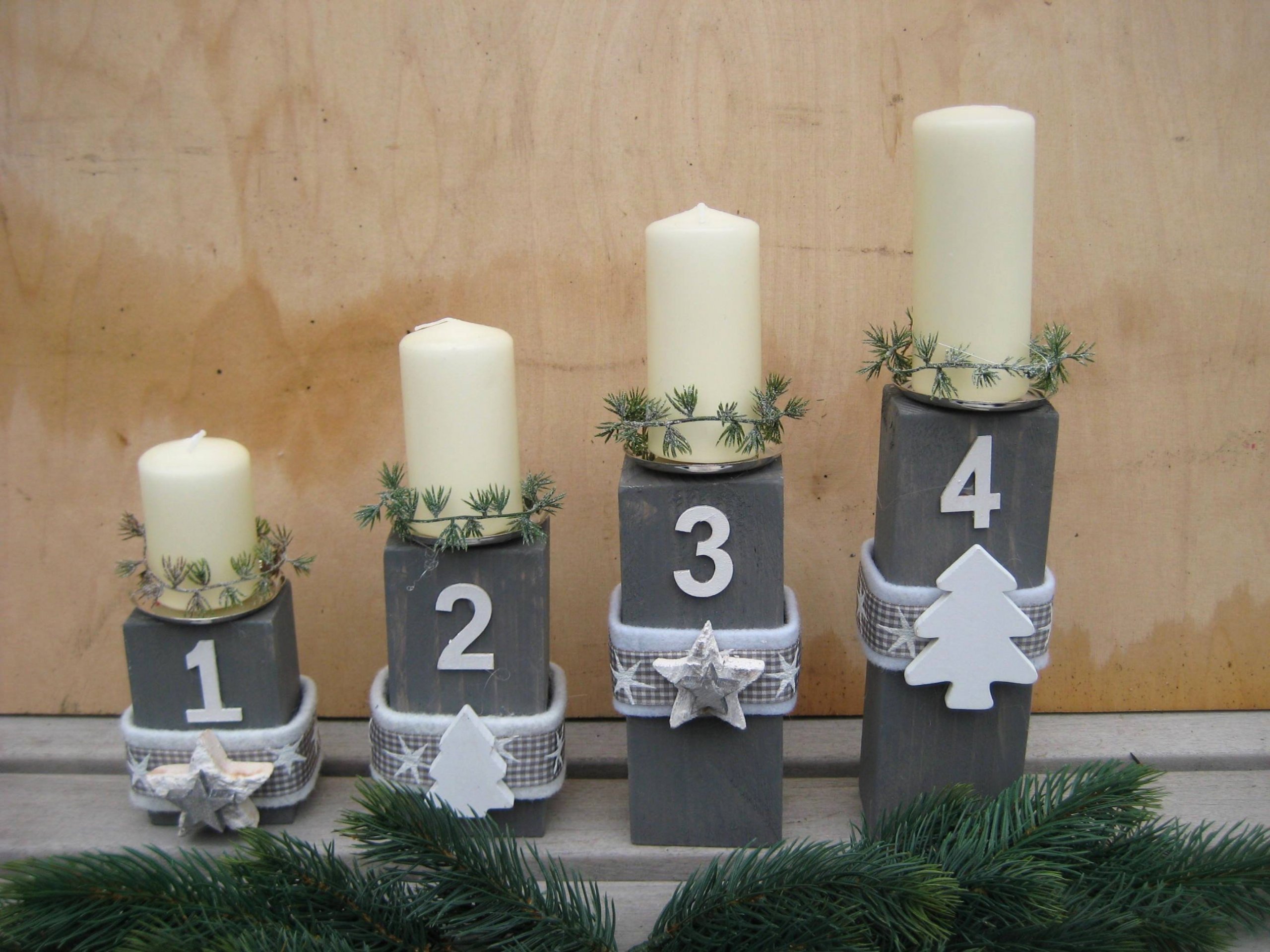 Originální adventní věnce