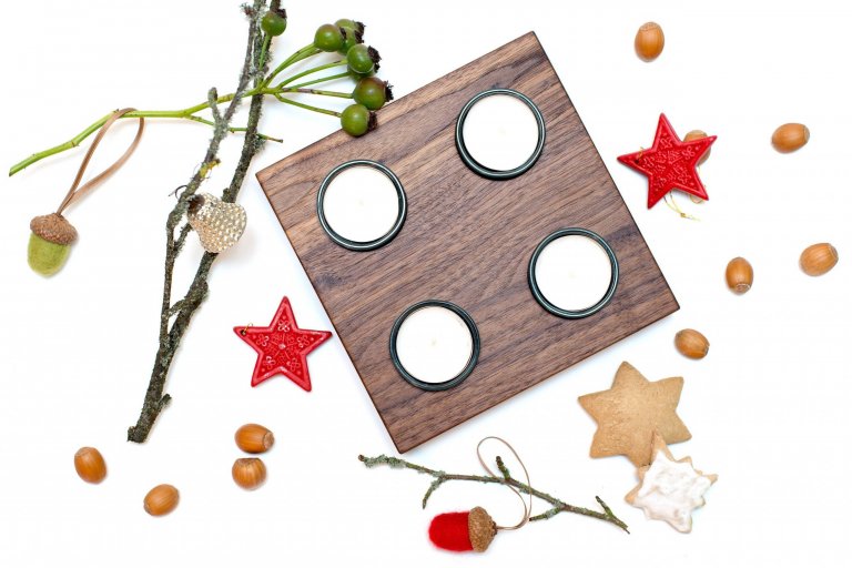 Originální adventní věnce