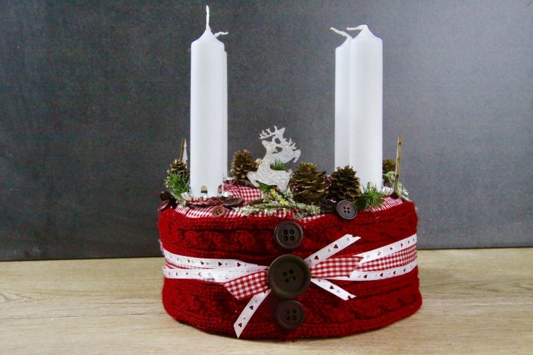 Originální adventní věnce