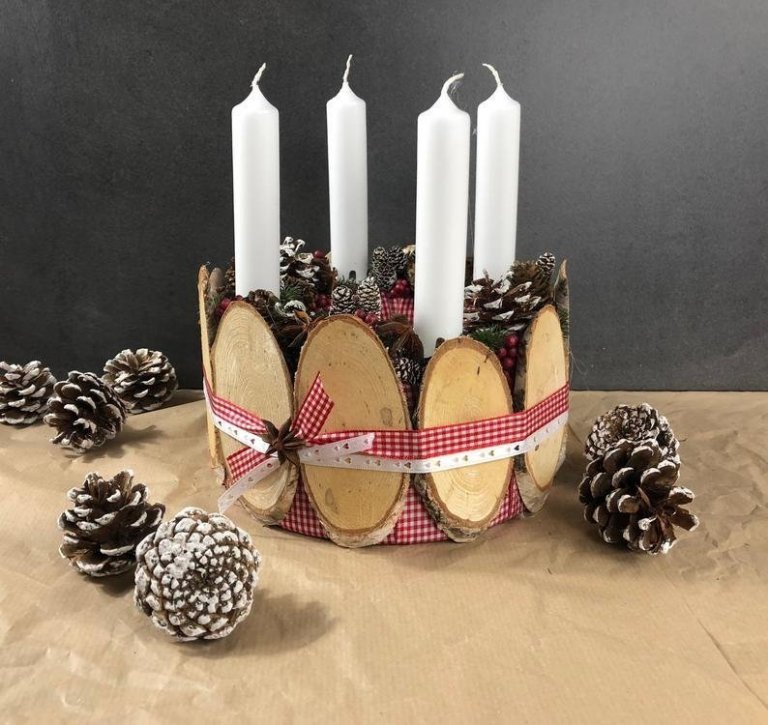 Originální adventní věnce