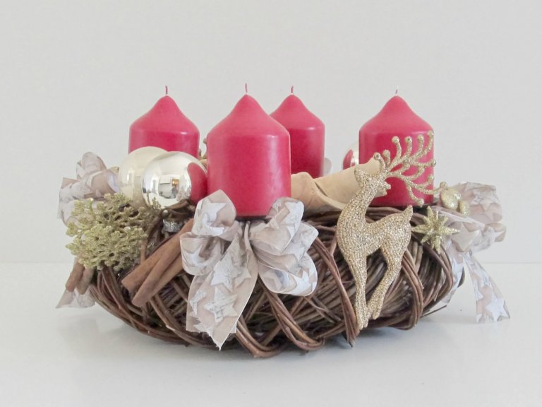 Originální adventní věnce