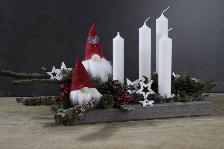 Originální adventní věnce