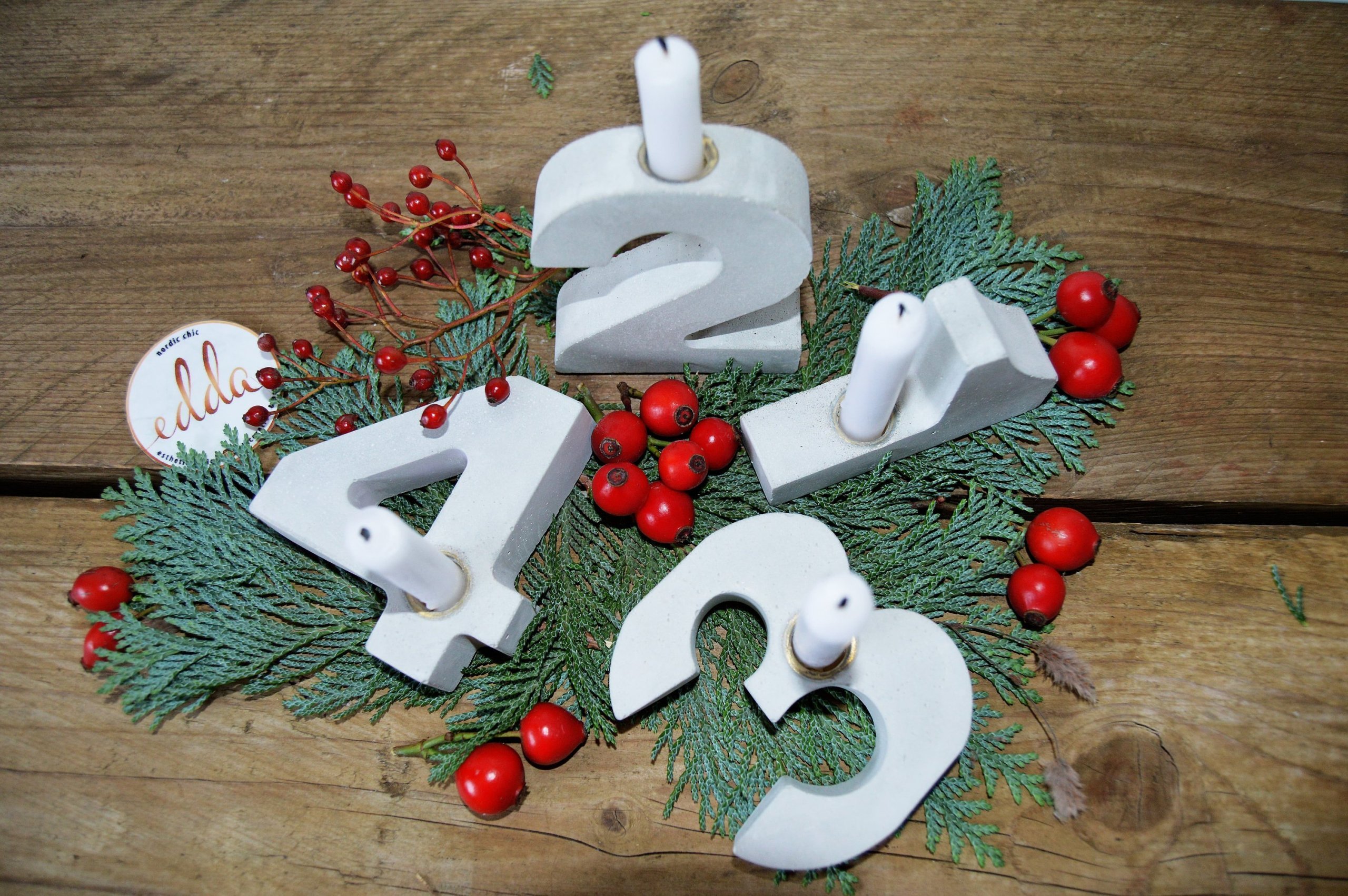 Originální adventní věnce