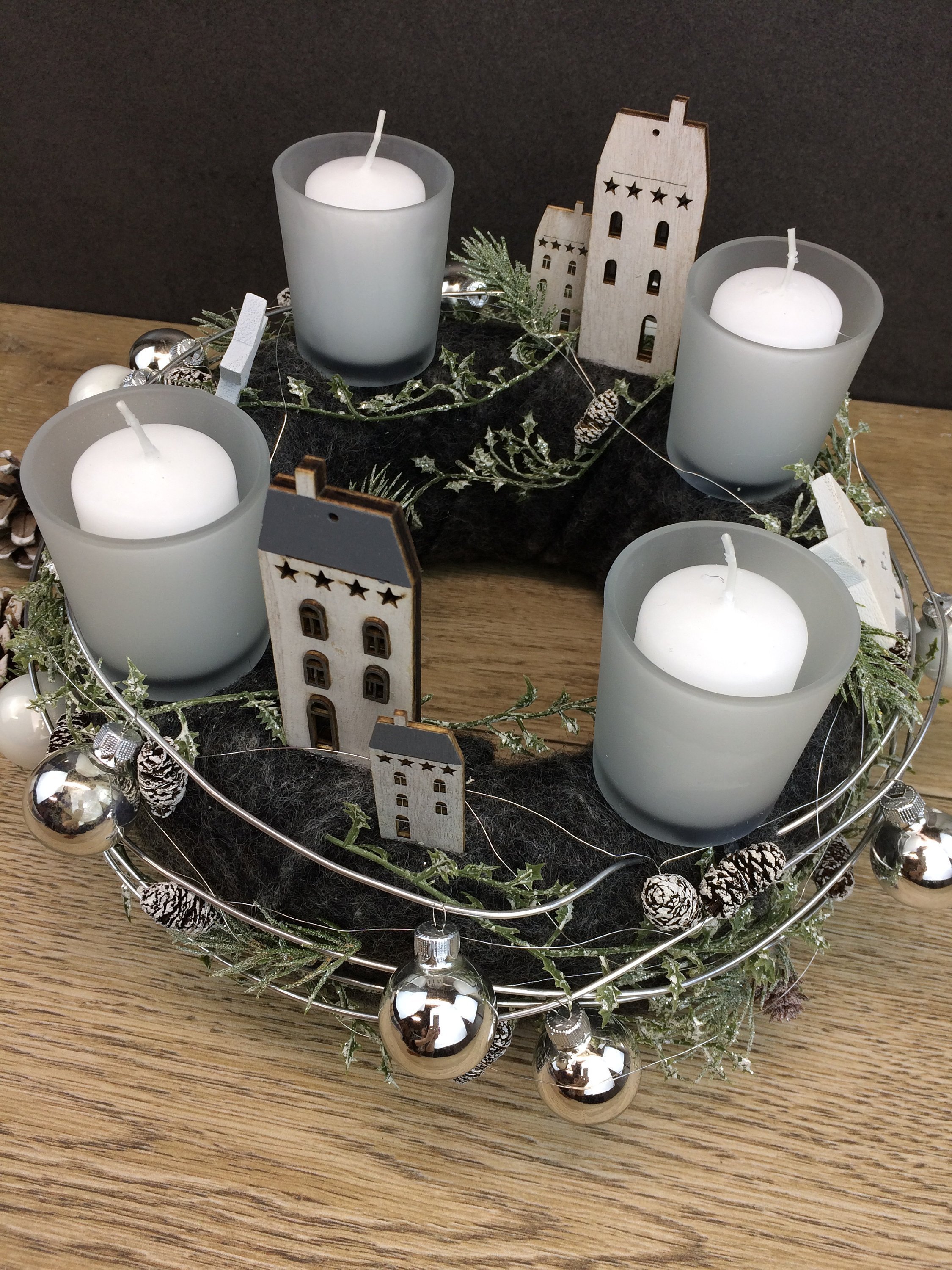 Originální adventní věnce