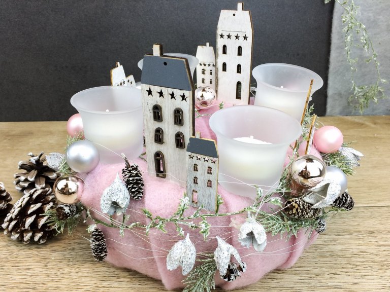 Originální adventní věnce