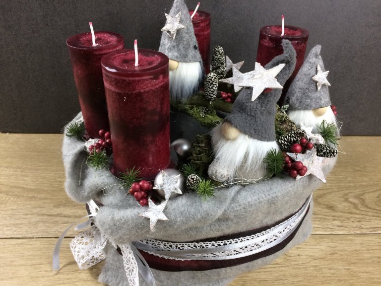 Originální adventní věnce