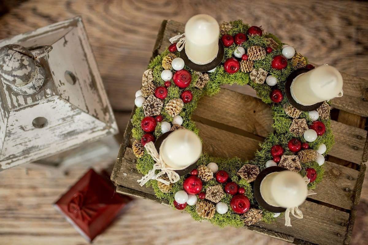 Originální adventní věnce