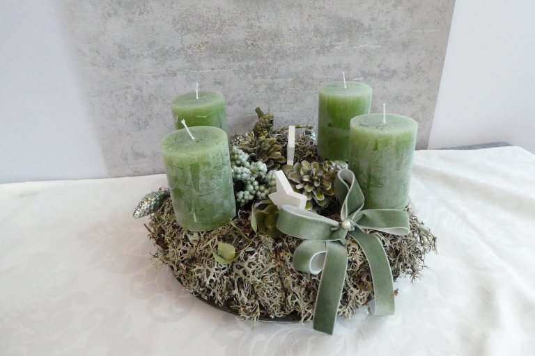 Originální adventní věnce