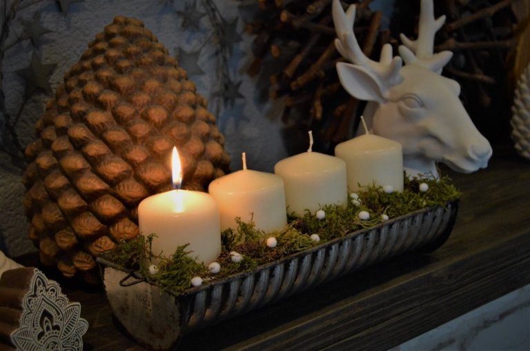 Originální adventní věnce