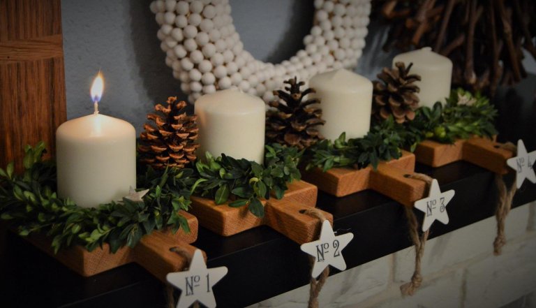 Originální adventní věnce