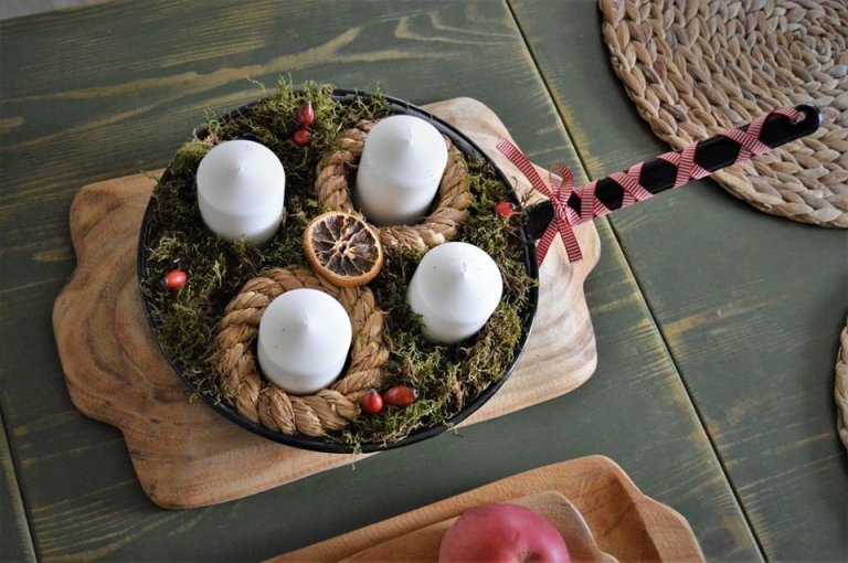 Originální adventní věnce