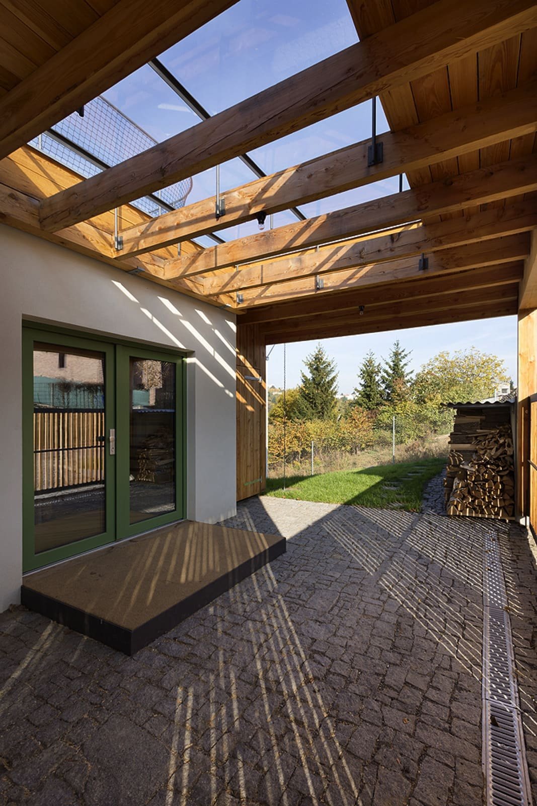 Originální dům na svažitém pozemku