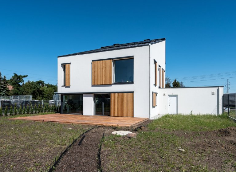 Pasivní dům SkyGarden se střešní zahradou
