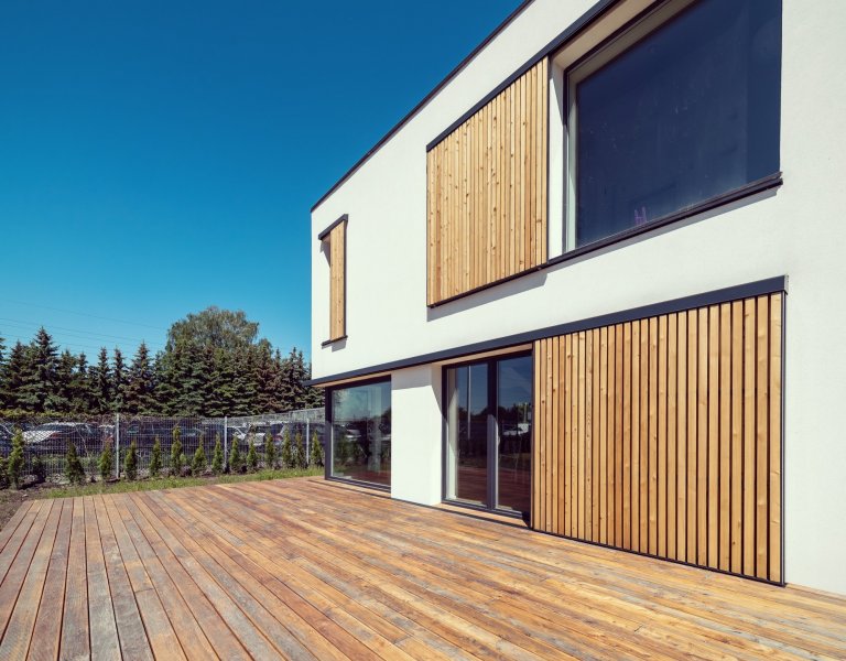Pasivní dům SkyGarden se střešní zahradou