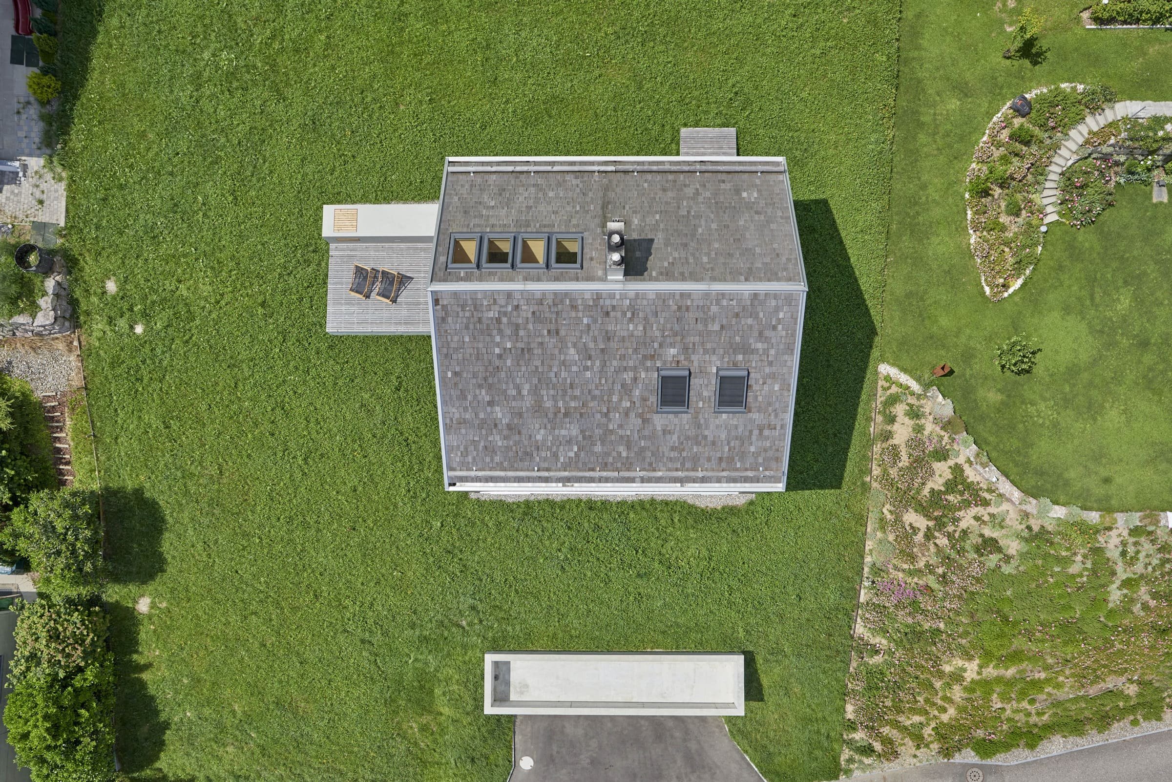 Pasivní rodinný dům ve strmém svahu