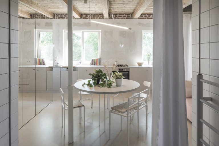 Průzračný byt s pastelovými odstíny