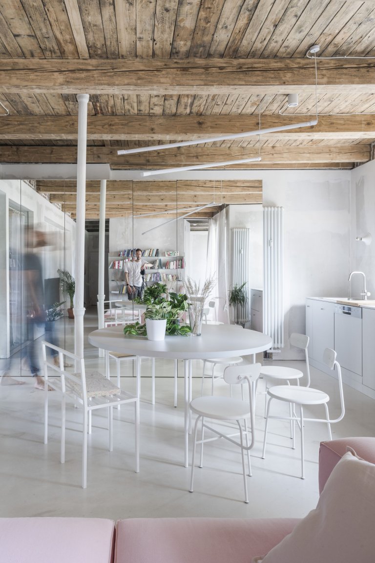 Průzračný byt s pastelovými odstíny