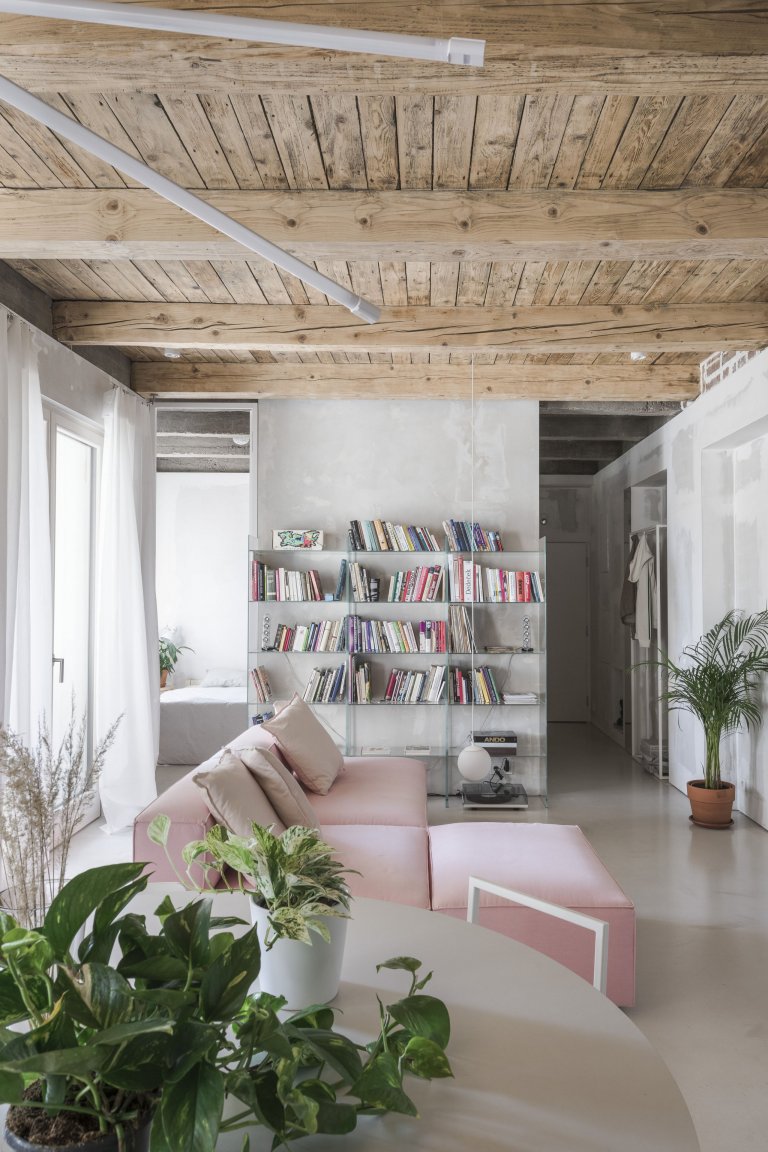 Průzračný byt s pastelovými odstíny