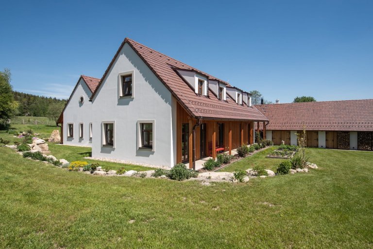 Půvabná venkovská usedlost na Vysočině