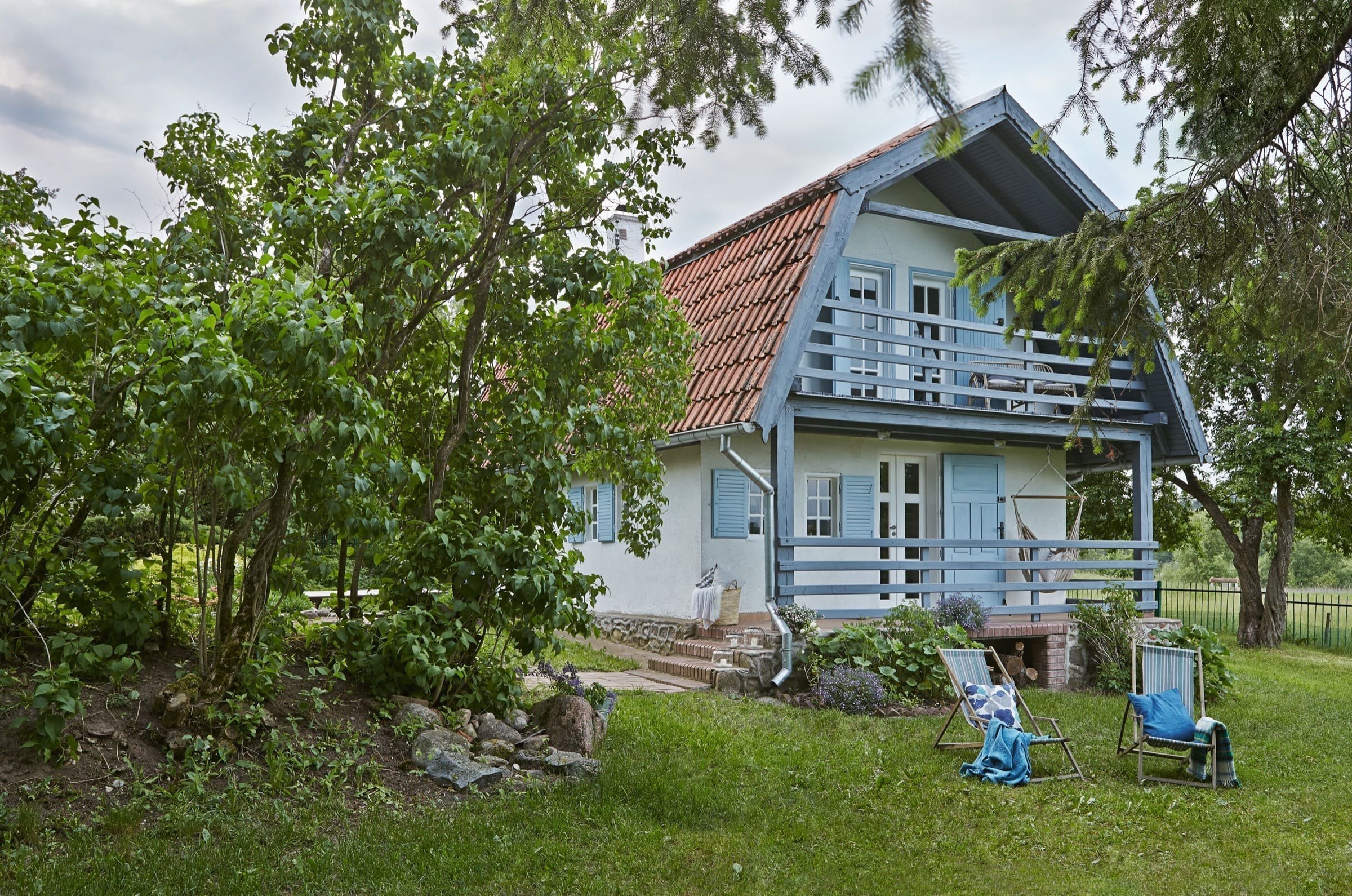 Půvabný dům v údolí luk