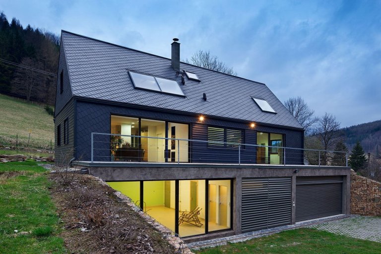 Půvabný rodinný dům v Kryštofově údolí