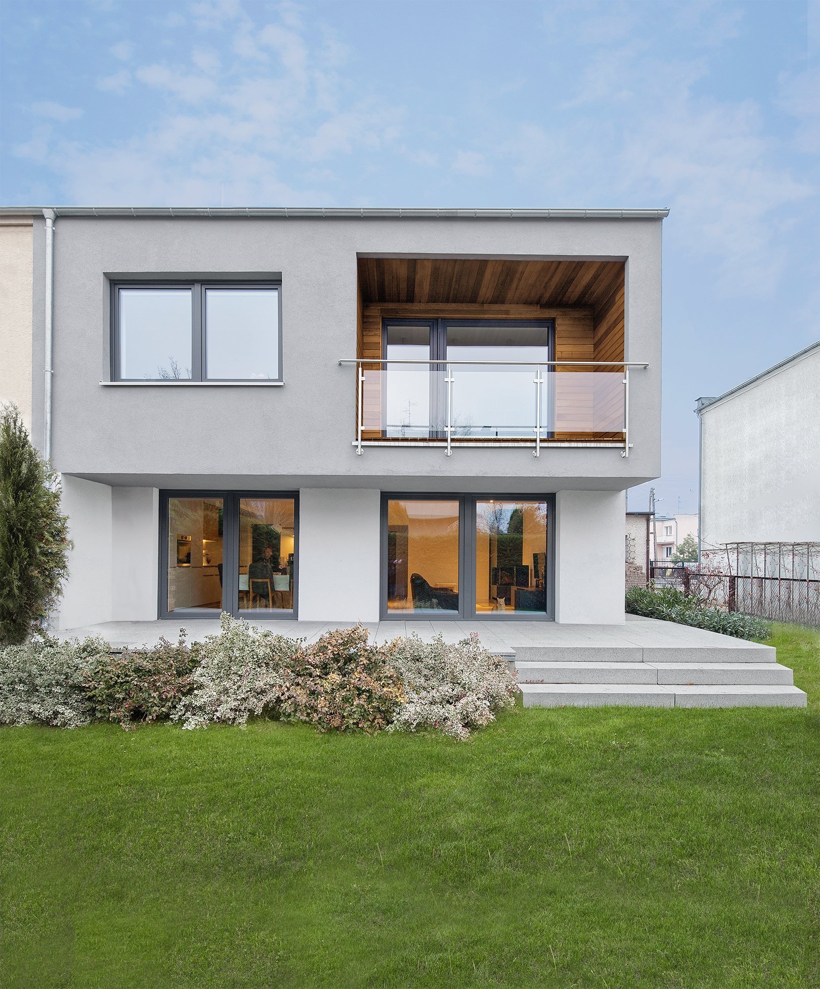 Rekonstrukce dvojdomku v Poznani