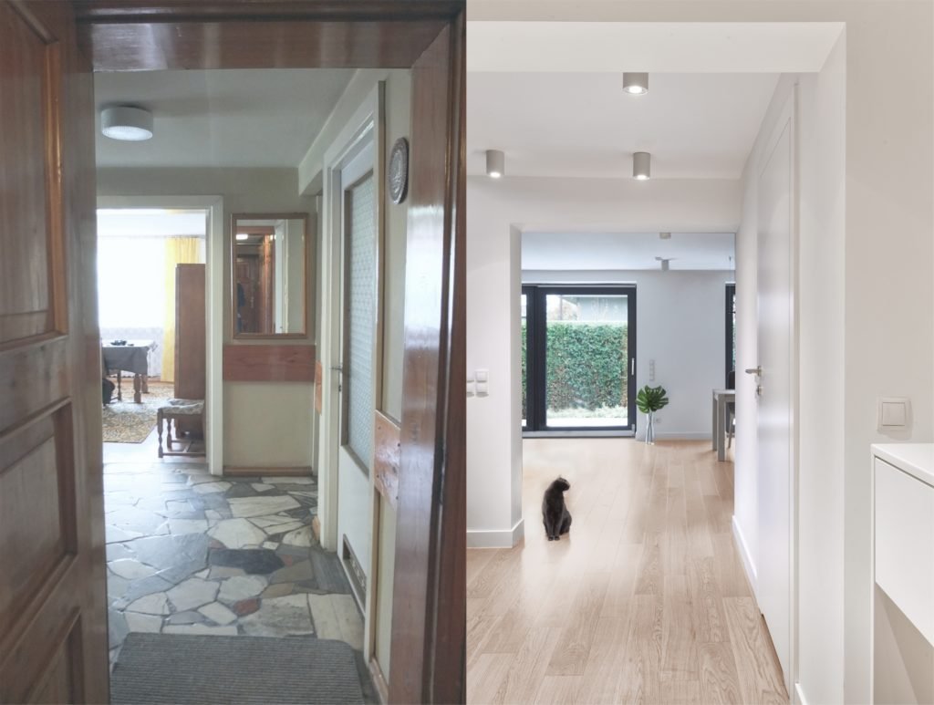 Rekonstrukce dvojdomku v Poznani