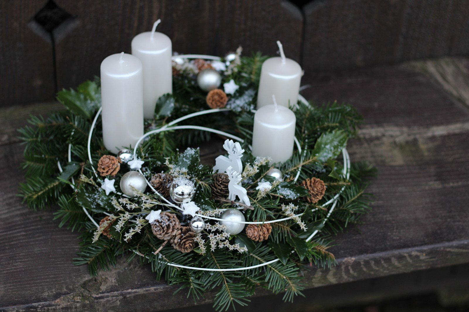 Trendy adventních věnců pro rok 2018