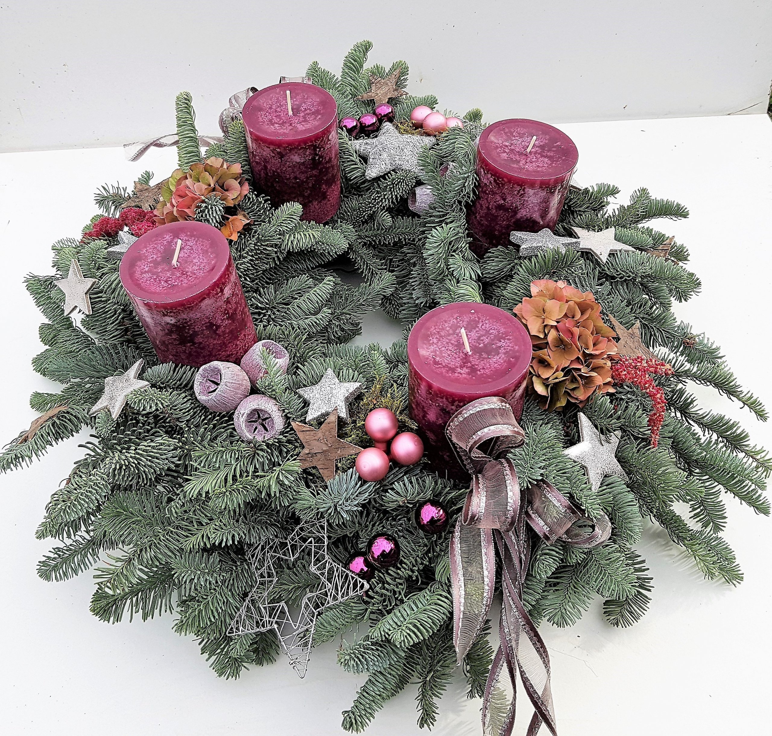 Trendy adventních věnců pro rok 2018