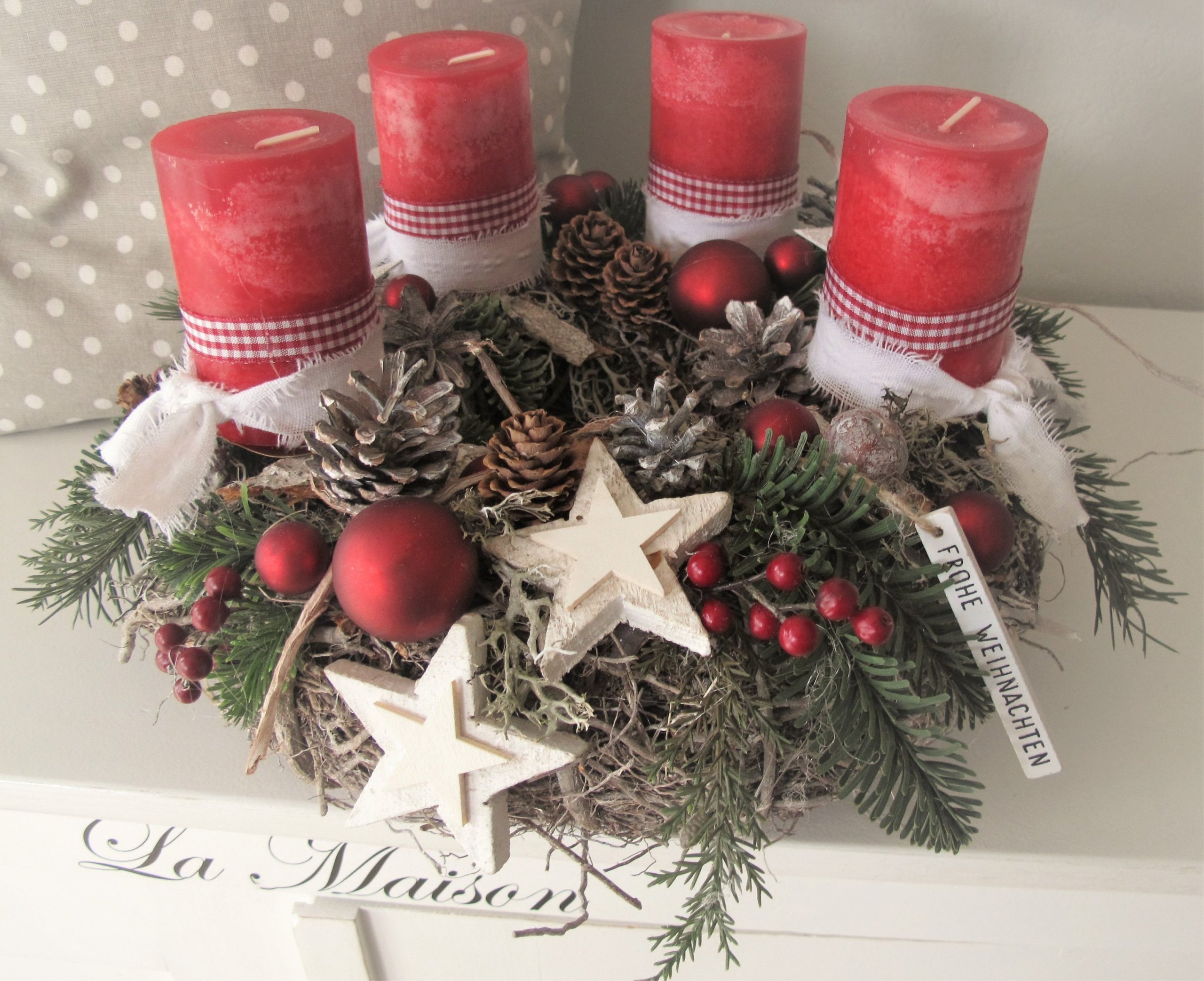 Trendy adventních věnců pro rok 2018