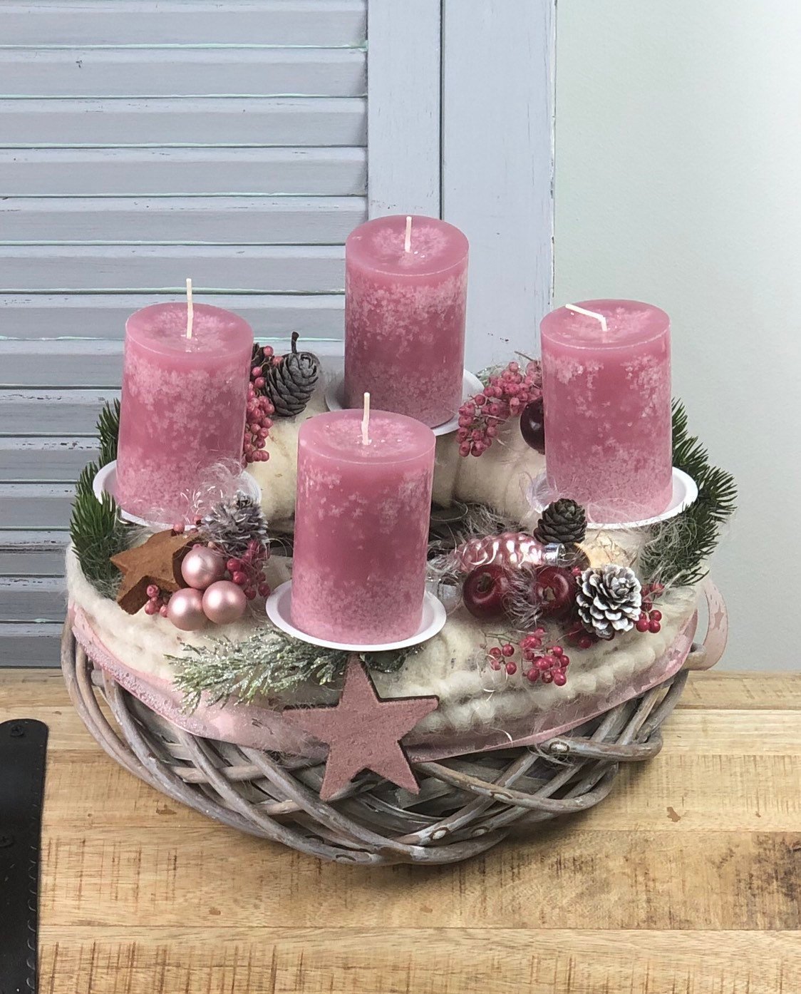 Trendy adventních věnců pro rok 2018