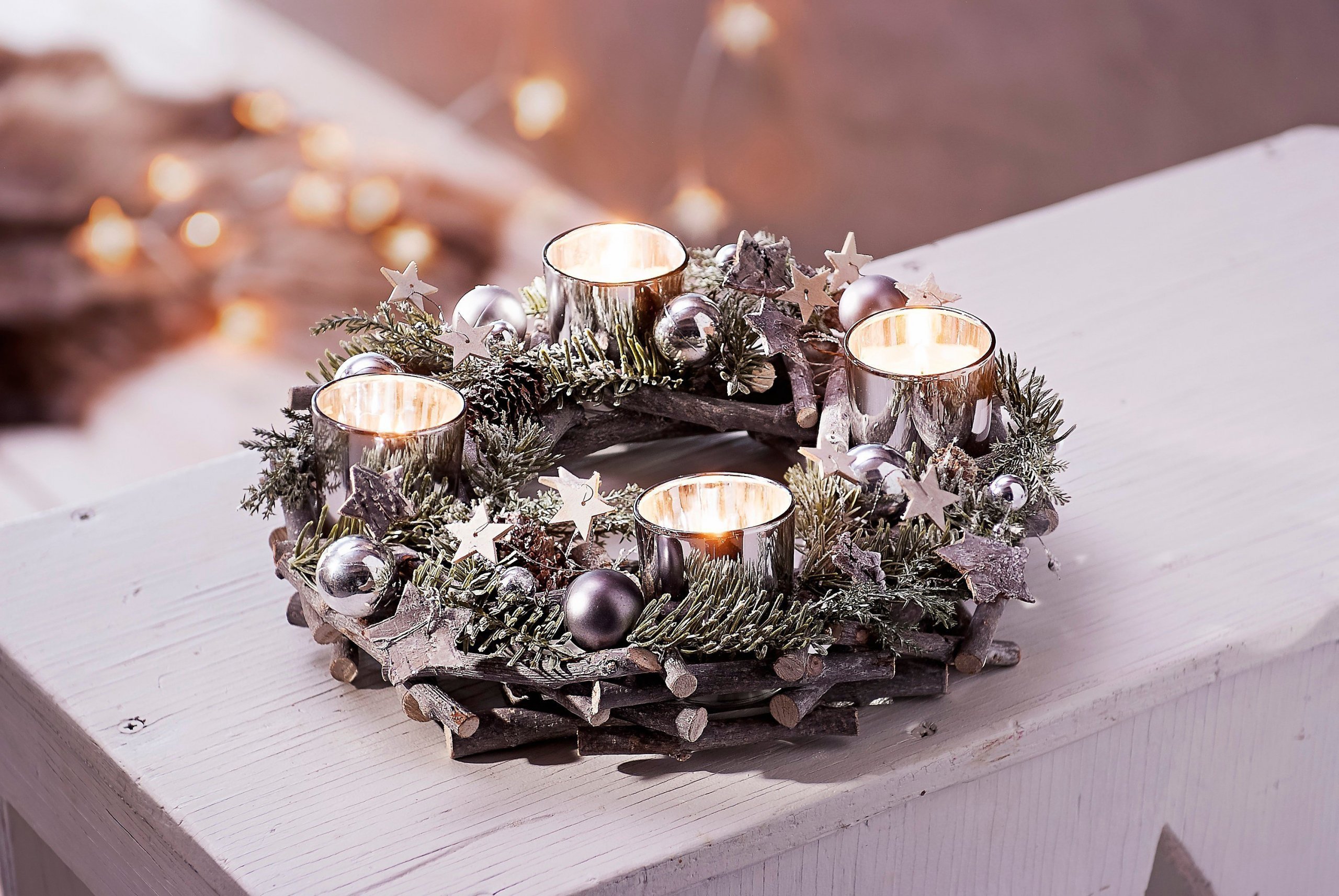 Trendy adventních věnců pro rok 2018