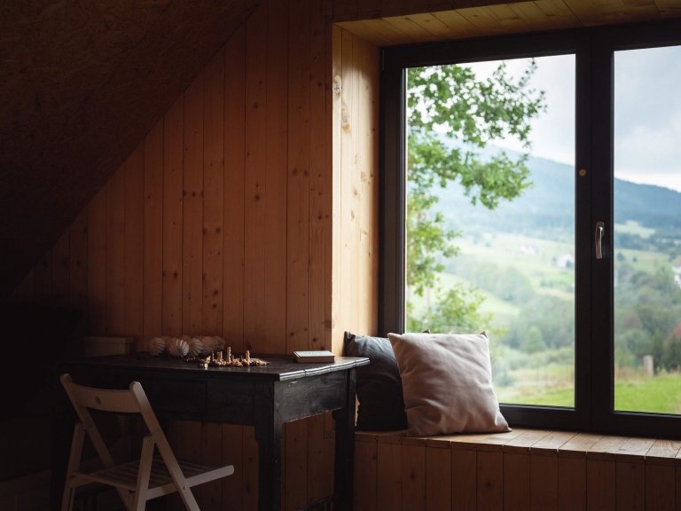 Víkendový dům u lesa